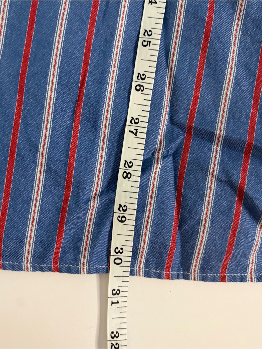 Chaps Men’s Striped Button-Down Shirt - Americana Stripes (Size XL) - Picture 9 of 9